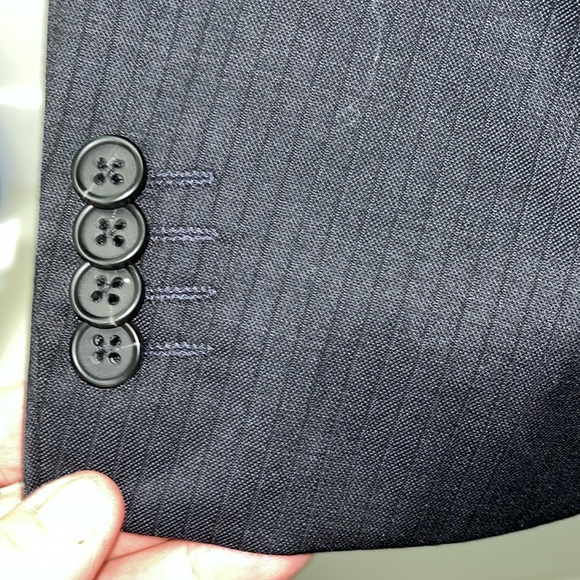 Simon Carter Sports Jacket size 46R, 2 Button Closure, 3” Peak Lapels, Like New - Picture 8 of 17